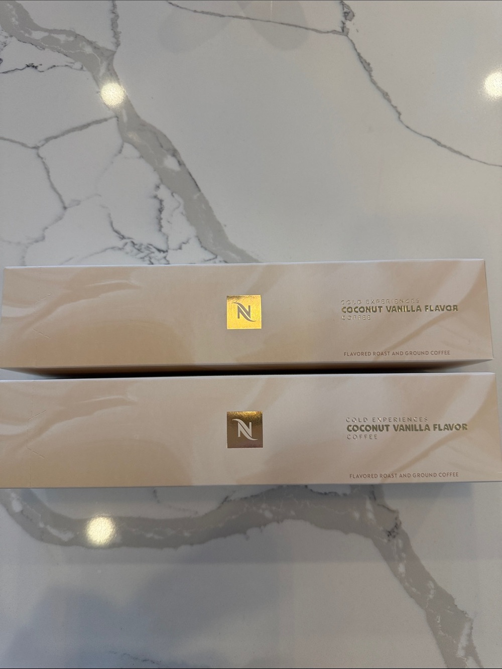 Nespresso Cold Experiences Coconut Vanilla Flavor Coffee (2)  Vertuo